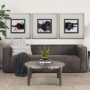 14794 - Shimmering Night III by Mercana Studio Hand Embellished Textured Framed Art Print Matted under Glass
