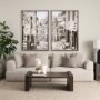 14878 - Old Lane I by Mercana Studio a Hand Embellished Textured Framed Art Print