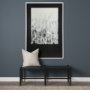 14898 - Mountain Shades II by Mercana Studio a Hand Embellished Textured Framed Art Print Matted under Glass