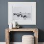 14940 - Buffalo Brook by Mercana Studio a Hand Embellished Textured Framed Art Photograph Matted under Glass