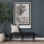 15044 - Serene View by Mercana Studio a Hand Embellished Textured Framed Art Print Matted under Glass