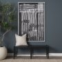 15073 - Woven Lines II by Mercana Studio a Hand Embellished Textured Framed Art Print