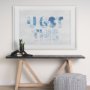 14645 - Simple Voice -This by Mercana Studio a Framed Art Print Matted under Glass