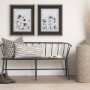 14684 - Meadow R by Mercana Studio a Hand Embellished Textured Framed Art Print Matted under Glass