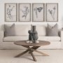 14703 - Wild Aster Monarch Butterfly III Mercana Studio Hand Embellished Framed Art Print Matted under Glass