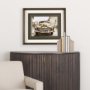 14707 - Vintage Car Picture III by Mercana Studio Hand Embellished Framed Art Print Matted under Glass