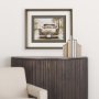 14708 - Vintage Car Picture IV by Mercana Studio Hand Embellished Framed Art Print Matted under Glass