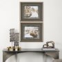 14709 - Vintage Car Picture I by Mercana Studio Hand Embellished Textured Framed Art Print Matted under Glas