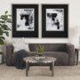 14750 - The Fog II by Mercana Studio a Hand Embellished Textured Framed Art Print Matted under Glass