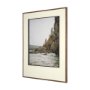 16063 - Maine Coastline by Kelly Frere Hand-Embellished FramedPhoto Print Matted under Glass