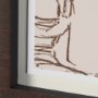 16084 - Hats & Bow Ties by Mercana Studio Hand-Embellished Framed Artwork Matted under Glass