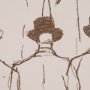 16084 - Hats & Bow Ties by Mercana Studio Hand-Embellished Framed Artwork Matted under Glass