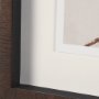 16085 - Bow Ties by Mercana Studio Hand-Embellished Framed Artwork Matted under Glass