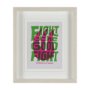 16089 - Motivation Mantra IV by Michael Mullan Framed Artwork Matted under Glass