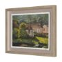 16108 - Country View(Set of 6) by Mercana Studio Hand-Embellished Textured Framed Artwork Matted under Glass
