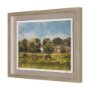16108 - Country View(Set of 6) by Mercana Studio Hand-Embellished Textured Framed Artwork Matted under Glass