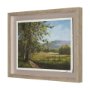 16108 - Country View(Set of 6) by Mercana Studio Hand-Embellished Textured Framed Artwork Matted under Glass