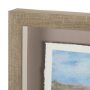 16108 - Country View(Set of 6) by Mercana Studio Hand-Embellished Textured Framed Artwork Matted under Glass