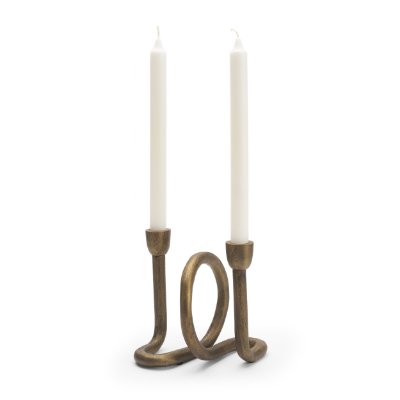 71626 - Brass Metal Narrow candleholder