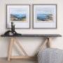14355 - Grey Sky I by Mercana Studio a Hand Embellished Textured Framed Art Print Matted under Glass