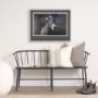 14364 - Big Horn Sheep by Chad Mackay a Hand Embellished Textured Framed Photo Art Print Matted under Glass