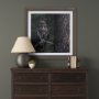14366 - Night Owl by Chad Mackay a Hand Embellished Textured Framed Photo Art Print Matted under Glass
