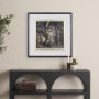 14372 - Mom and Cub by Chad Mackay a Hand Embellished Textured Framed Photo Art Print Matted under Glass
