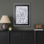 14374 - Horse Herd I by Mercana Studio a Hand Embellished Textured Framed Art Print