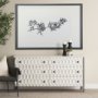 14438 - Cherry Blossom I by Mercana Studio a Hand Embellished Textured Framed Art Print Matted under Glass