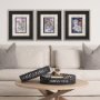 14516 - Graffiti sculpture III by Mercana Studio Hand Embellished Framed Art Print Matted under Glass