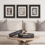 14518 - Graffiti Sculpture V by Mercana Studio Hand Embellished Textured Framed Art Print Matted under Glass