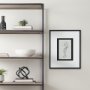 14534 - Botanical sketches I (Grey) by Mercana Studio Hand Embellished Framed Art Print Matted under Glass