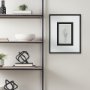 14535 - Botanical sketches II (Grey) by Mercana Studio Hand Embellished Framed Art Print Matted under Glass