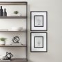 14538 - Botanical sketches V (Grey) by Mercana Studio Hand Embellished Framed Art Print Matted under Glass