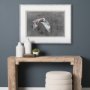 14876 - Owl in Flight by Chad Mackay a Framed Photo Art Print Matted under Glass