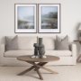 14881 - Misty Day I by Mercana Studio a Hand Embellished Textured Framed Art Print Matted under Glass