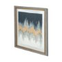 12461 - Blue Beat by Studio M a handmade Original Framed Artwork under Glass