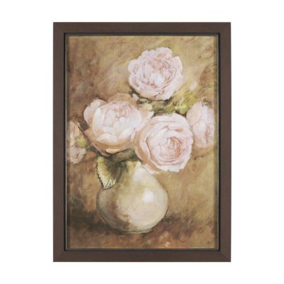 16058 - Fragrant Bloom  by Mercana Studio Hand-Embellished Textured Framed Artwork Matted