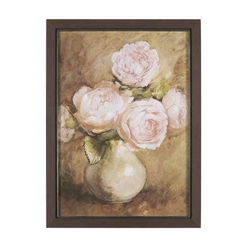 16058 - Fragrant Bloom  by Mercana Studio Hand-Embellished Textured Framed Artwork Matted