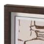 16083 - Overcoats by Mercana Studio Hand-Embellished Framed Artwork Matted under Glass