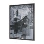 102758-FL - Community 1A by Mercana Studio Hand-Embellished Textured Framed Canvas Artwork