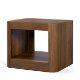 71385 - Dunmore Solid Wood Rectangular Open Shelf Side Table