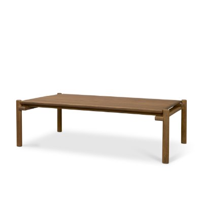 71384 - Riven Oak Wood Rectangular Coffee Table