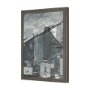 16090 - Community 1A by Mercana Studio Hand-Embellished Textured Framed Artwork Matted