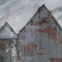 16091 - Community 1B by Mercana Studio Framed Artwork Matted under Glass