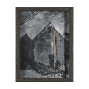 Community 2B by Mercana Studio Framed Artwork Matted under Glass