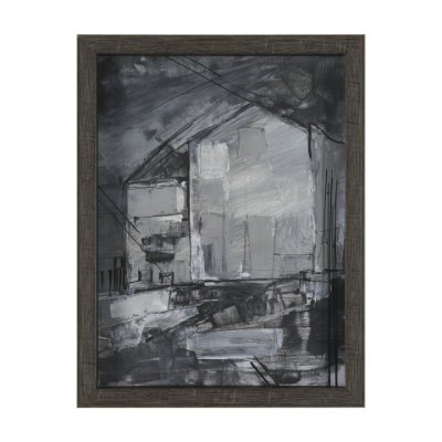 16100 - Community 3C by Mercana Studio Framed Artwork Matted under Glass