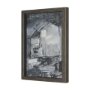 16100 - Community 3C by Mercana Studio Framed Artwork Matted under Glass