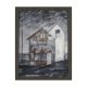 16101 - Community 3D by Mercana Studio Hand-Embellished Textured Framed Artwork Matted
