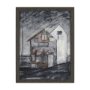 16101 - Community 3D by Mercana Studio Hand-Embellished Textured Framed Artwork Matted